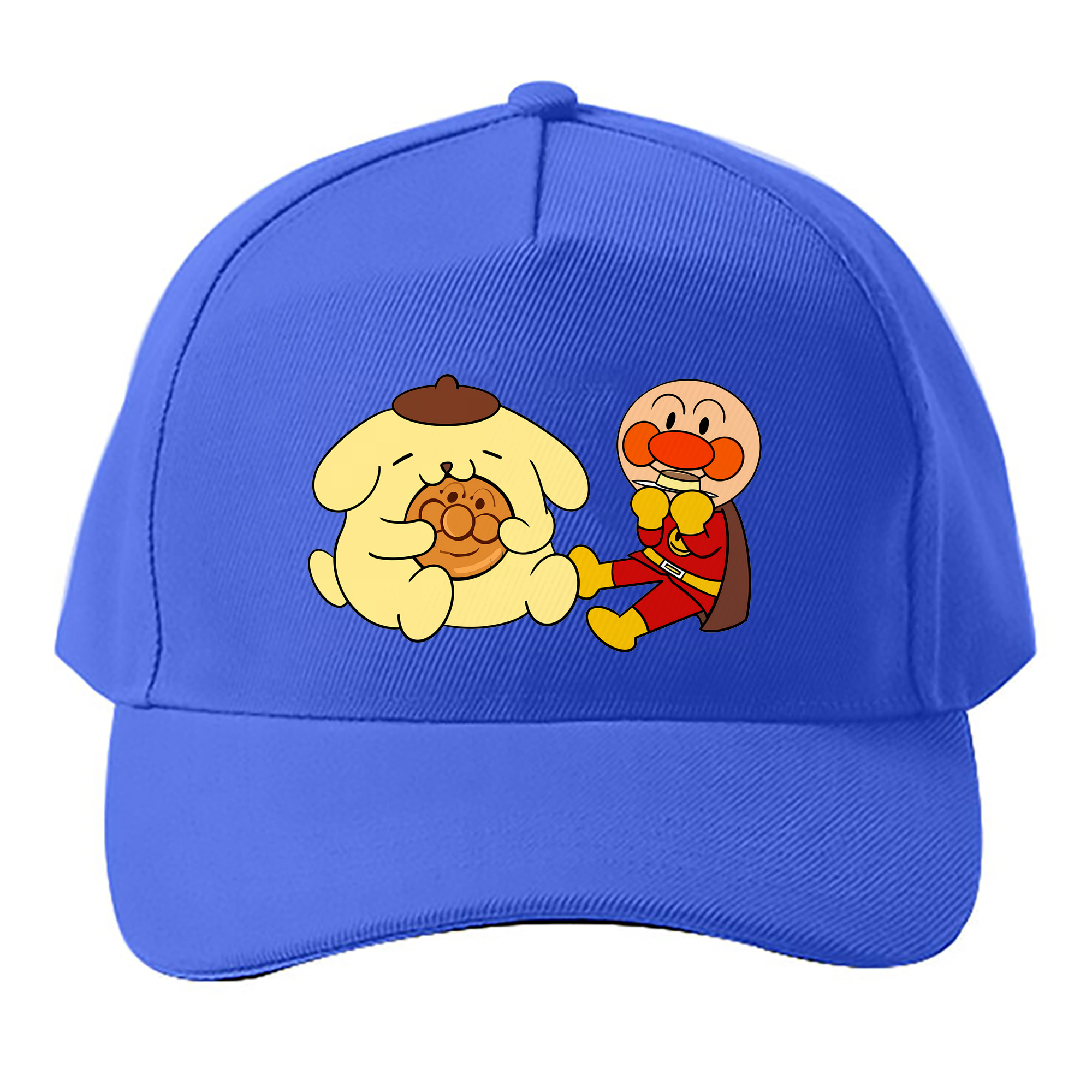 （画像用） アンパンマン Anpanman ベースボールキャップ 綿100％ 男女兼用 帽子 スポーツ